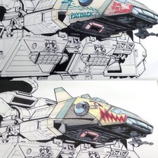 starship-troopers-landing-craft-nose-art