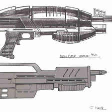 Starship trooper rifle