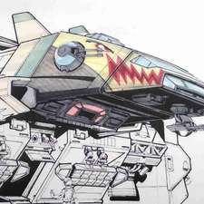 starship-troopers-landing-craft-nose-art