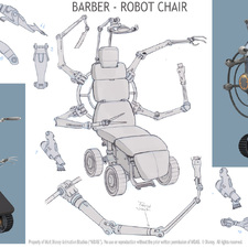 Robot-Barber-Chair
